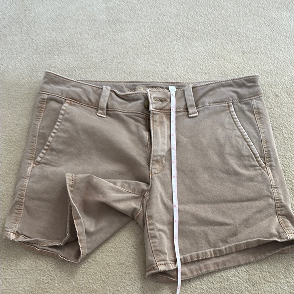 American Eagle Outfitters Tan Cargo Shorts Relaxed Fit